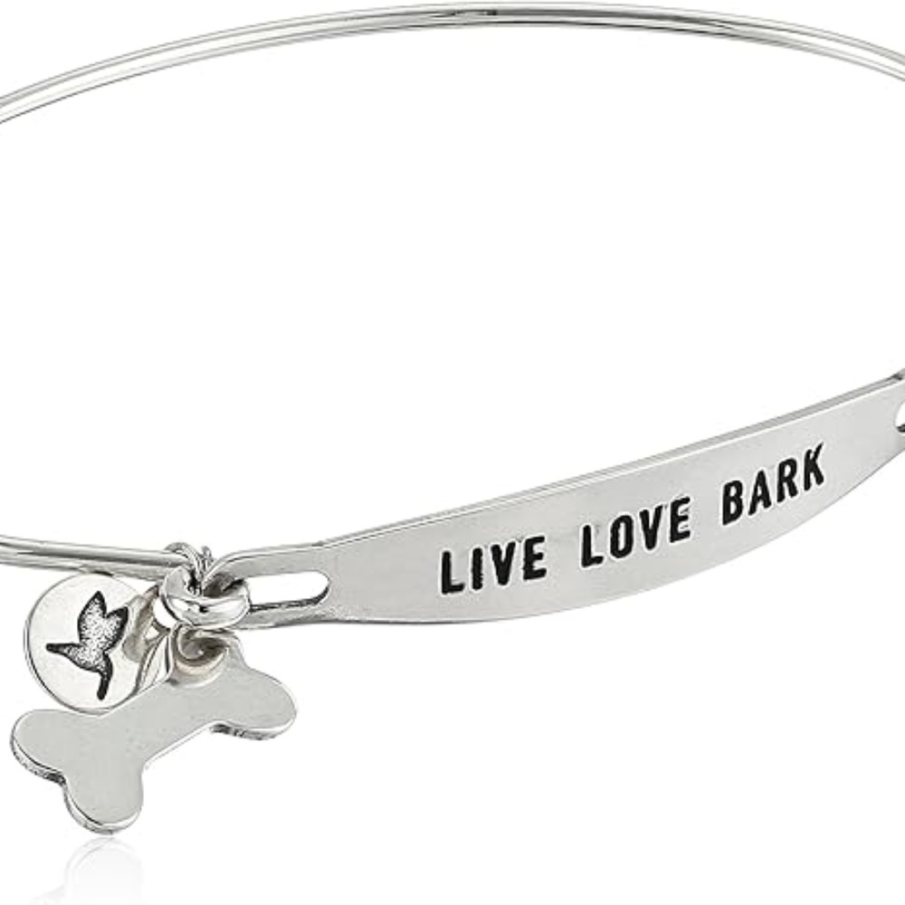 Chamilia 'Live Love Bark " Bangle Bracelet NIB
